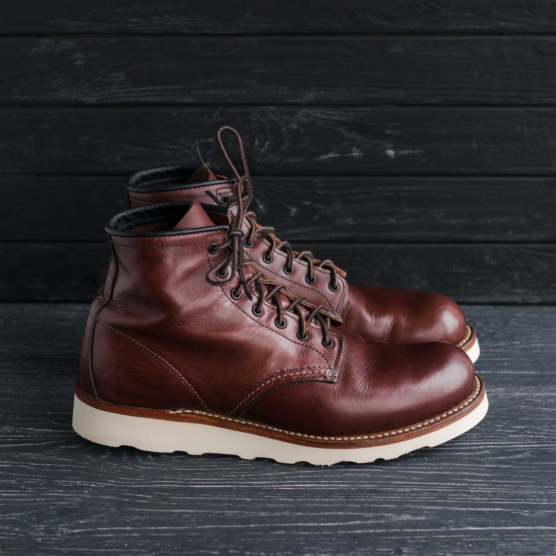 Red Wing Heritage Moc Toe Boots Red Wing Repair Red Wing Etsy UK