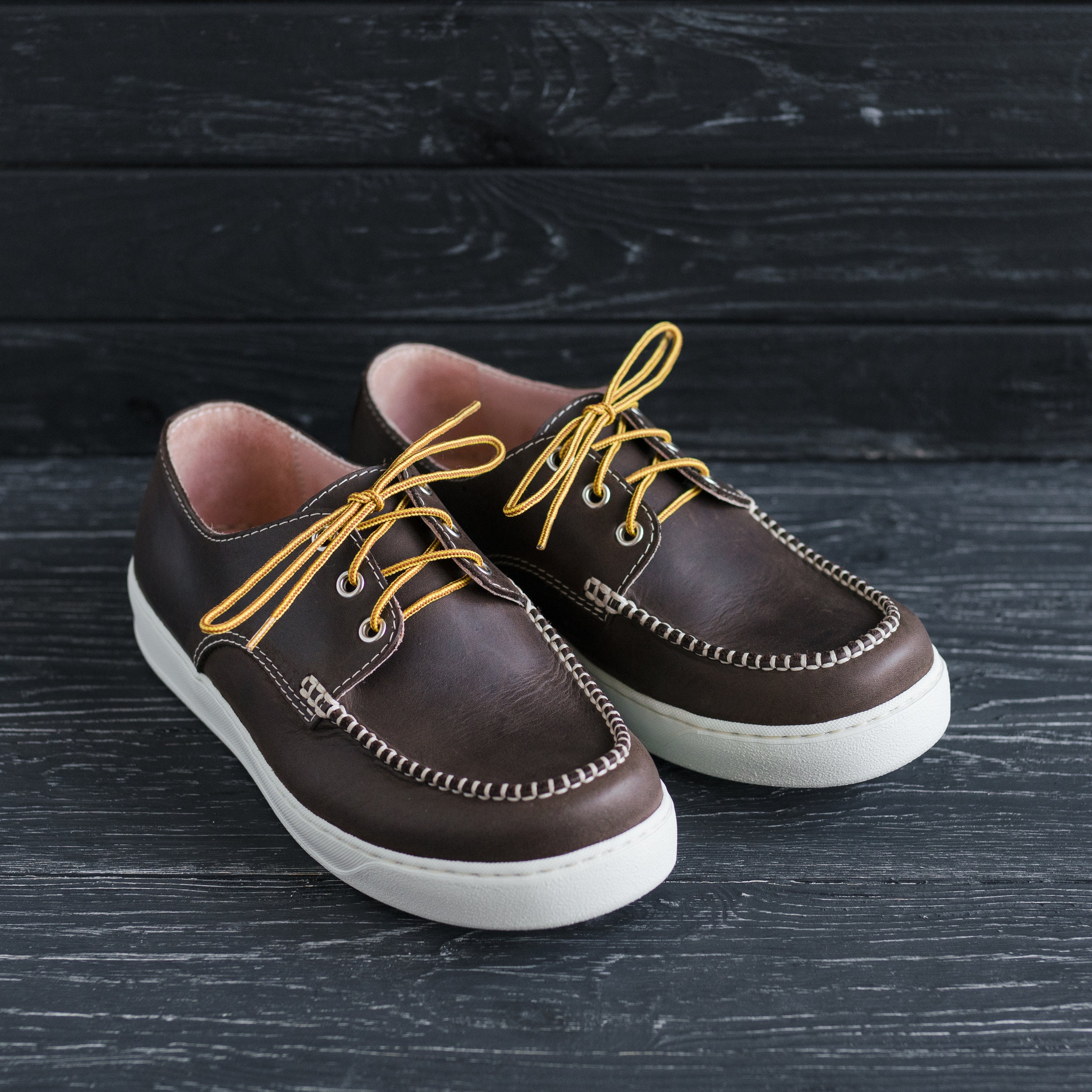 【BYOTHERS】 Murene leather sneakers Brown BYOTHERS MURENE LEATHER SNEAKERS 🚨LIMITED SALE🚨 Available