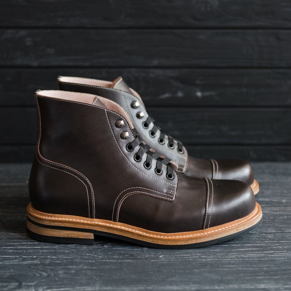 botas negras botas de trabajo de estilo resistente zapatos casuales botas de trabajo botas para hombres botas de invierno para hombre Botas de servicio botas de cuero #Ranger Zapatos Zapatos para hombre Botas Botas de trabajo y estilo militar 