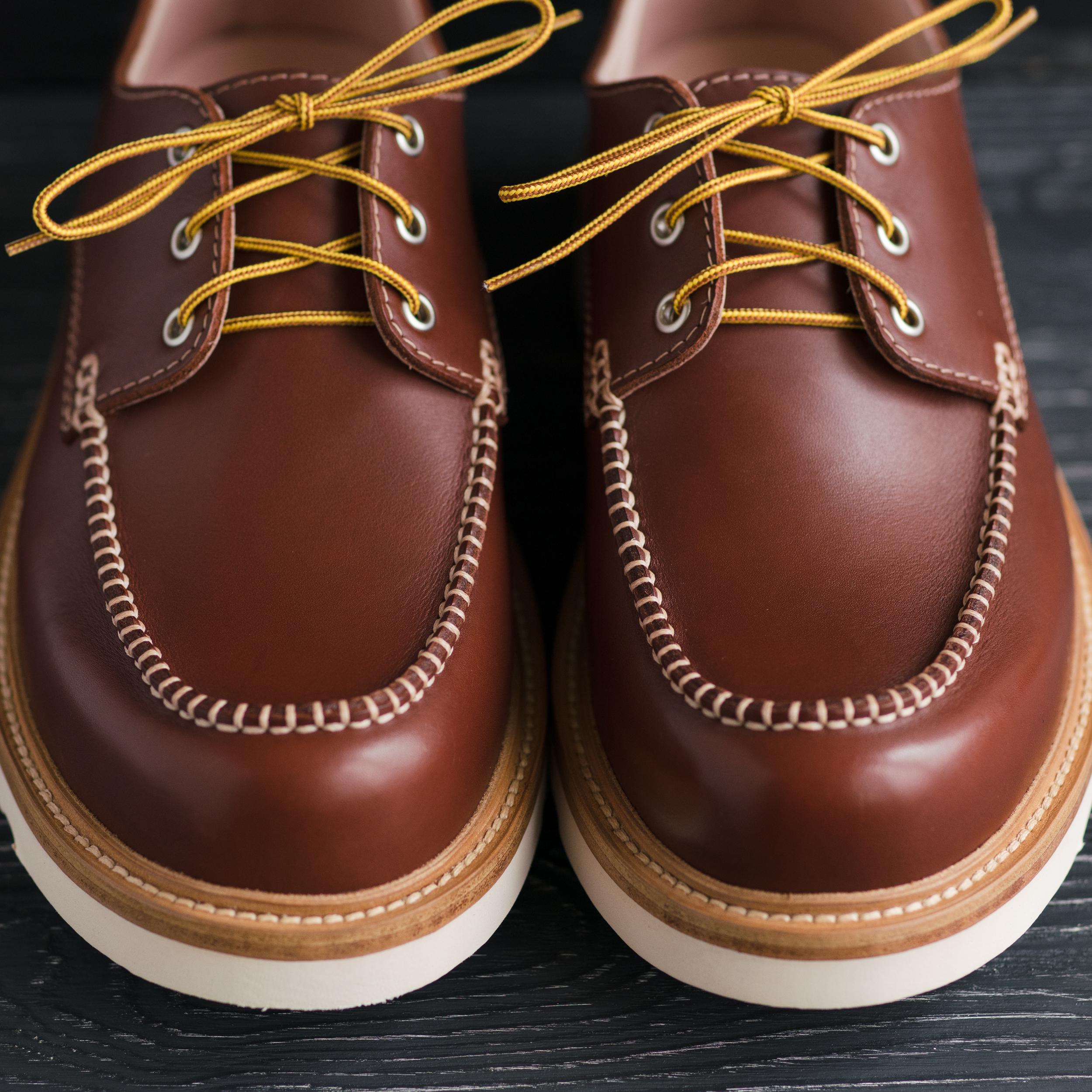 Buy Moc Toe Oxford Mens Women Summer Shoes Brown Leather