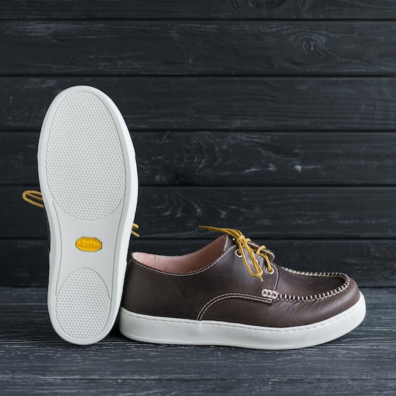 【BYOTHERS】 Murene leather sneakers Brown BYOTHERS MURENE LEATHER SNEAKERS 🚨LIMITED SALE🚨 Available