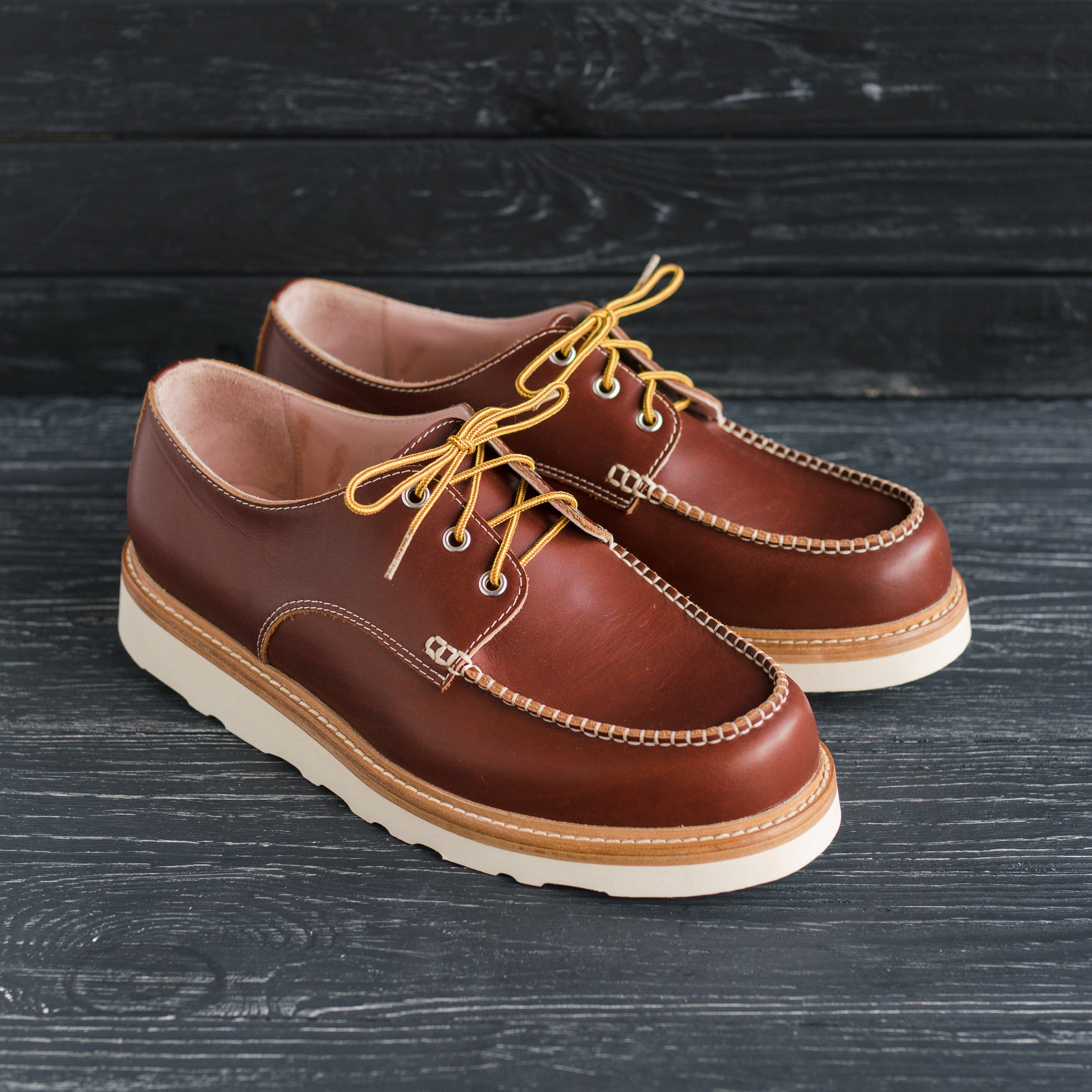 Moc Toe Oxford Shoes | rejuvenatingveganspa.com