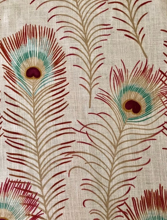 DESIGNERS GUILD CURTAIN FABRIC /"Butterfly Parade/" perfect stock buy per metre