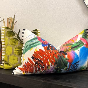 CARIBE - Christian Lacroix Designers Guild Linen Blend Pillow Cushion COVER