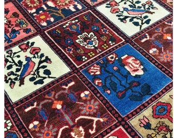 Antique Persian Bakhtiari Rug