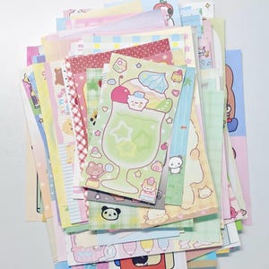 Bolsa de blocs de notas surtidos/Paquete económico/Diario de viñetas/Suministros para amigos por correspondencia/Papel para manualidades/Diario basura/Planificador