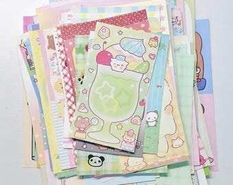 Bolsa de blocs de notas surtidos/Paquete económico/Diario de viñetas/Suministros para amigos por correspondencia/Papel para manualidades/Diario basura/Planificador