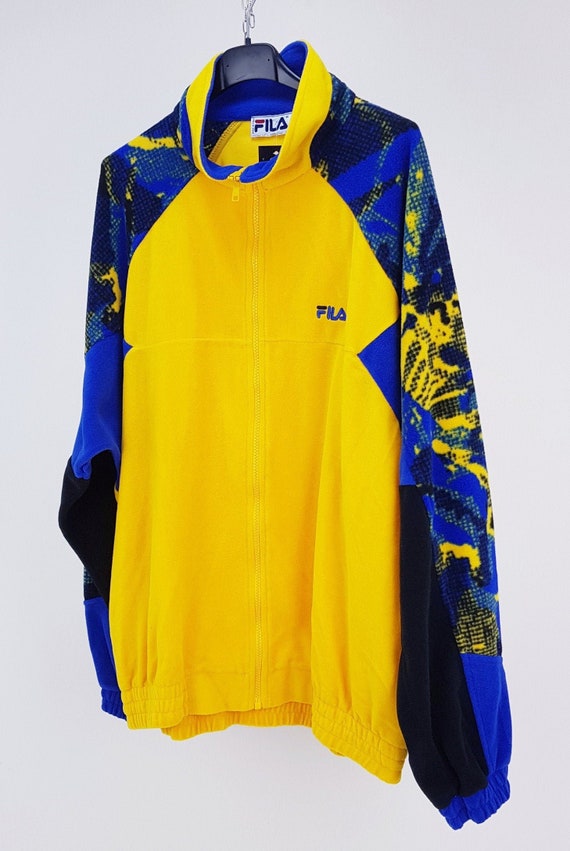 fila yellow tracksuit