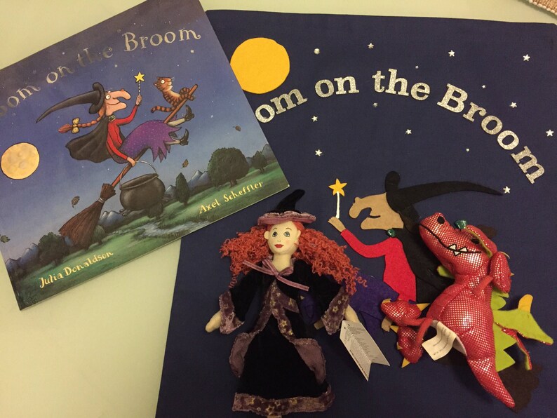 Room On The Broom Story Sack And Puppets