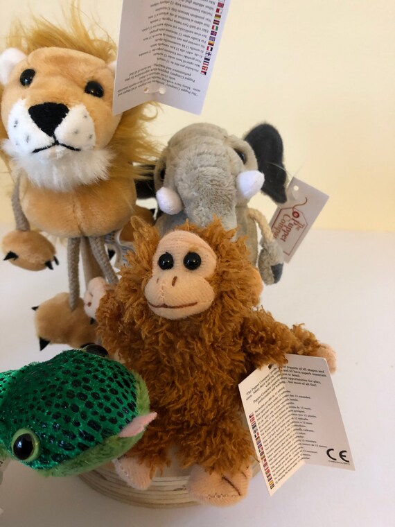 dear zoo finger puppets