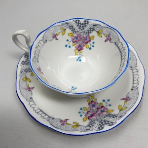 Royal Albert Crown China Teacup and Saucer
