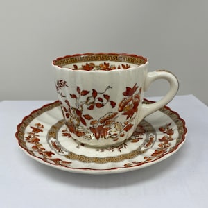 Copeland Spode Indien Baum Teetasse und Untertasse.