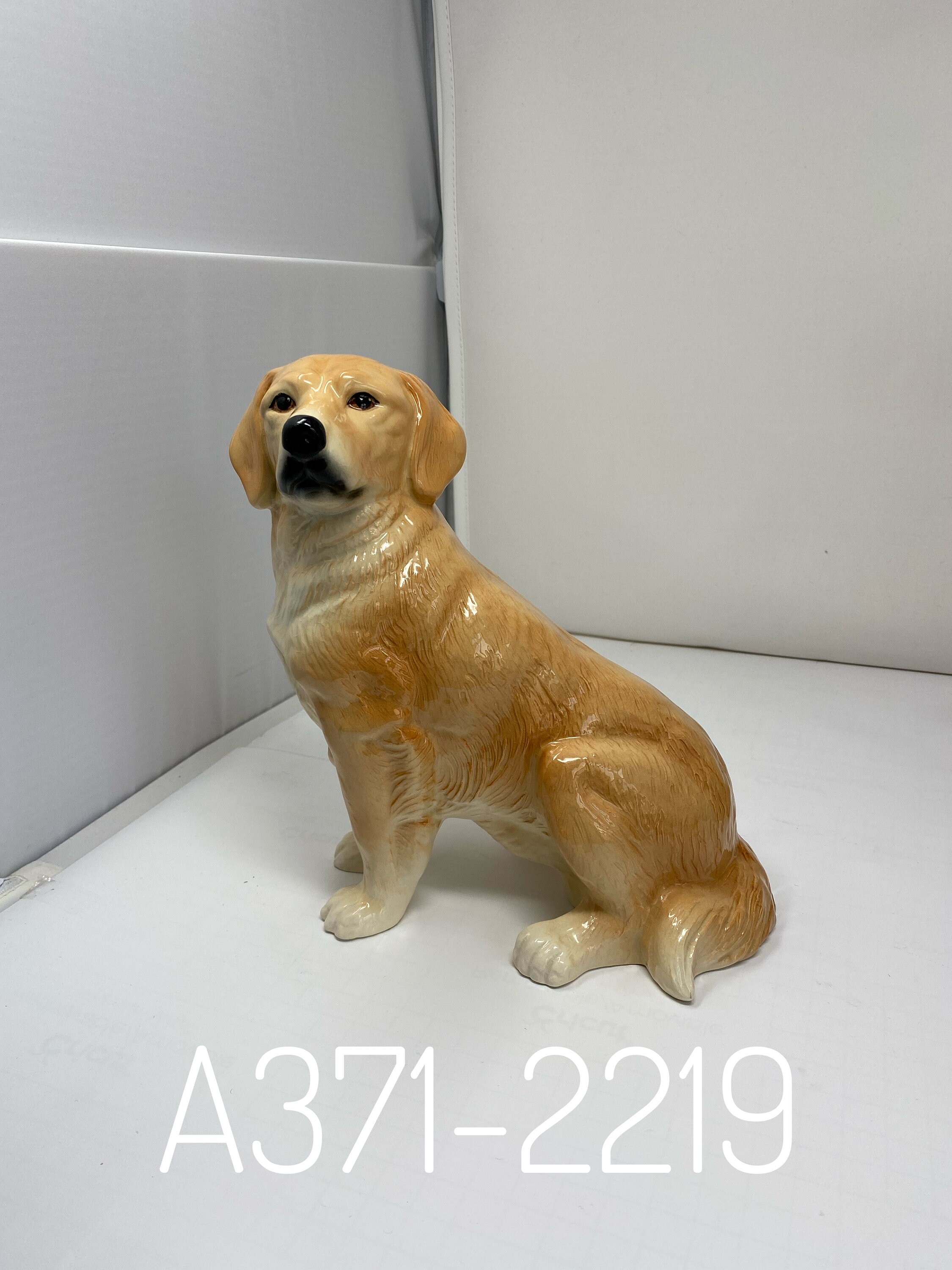ポインター 犬 金 インテリア 置物 エレガント 143-138-019 Vintage Kingston Pottery England Dog. - Etsy