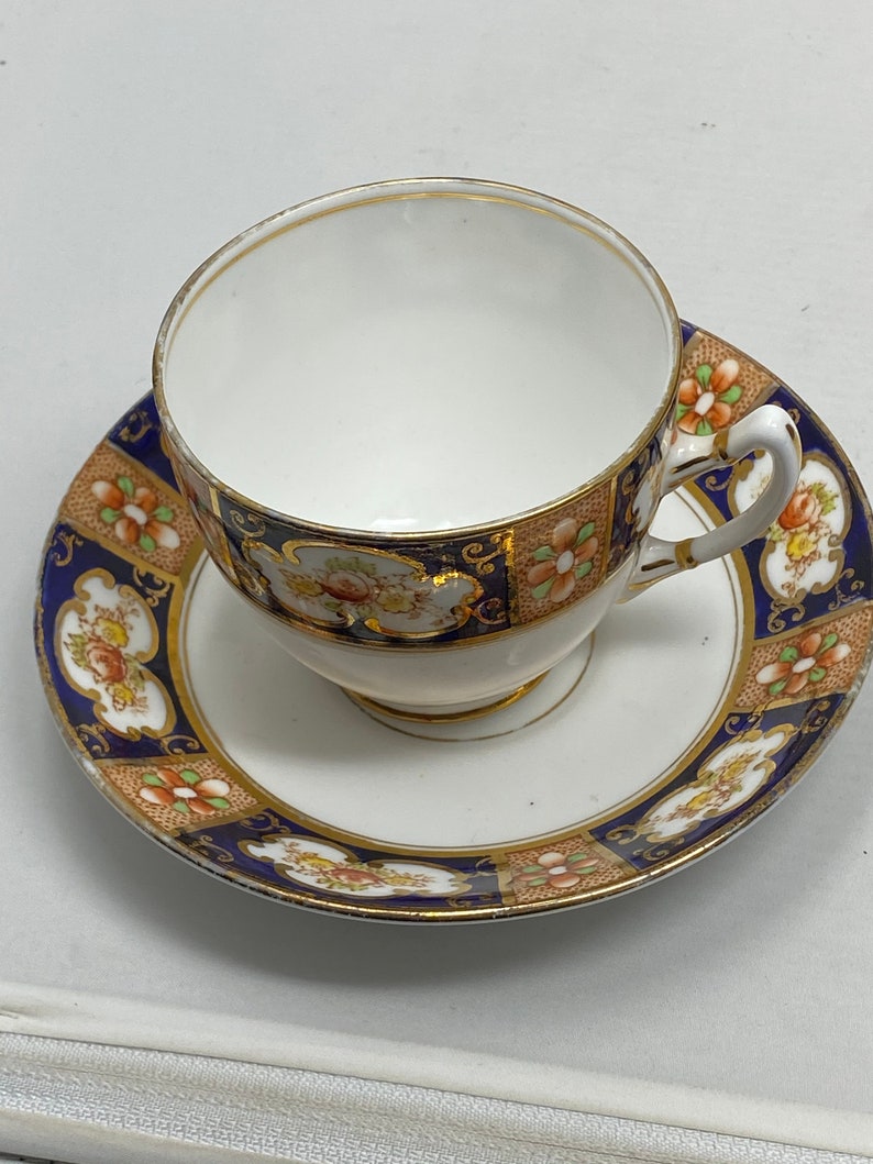 Royal Albert Crown China Tea Cup and Saucer Etsy