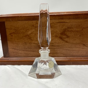 Vintage BLEIKRISTALL Perfume Bottle Made in W Germany