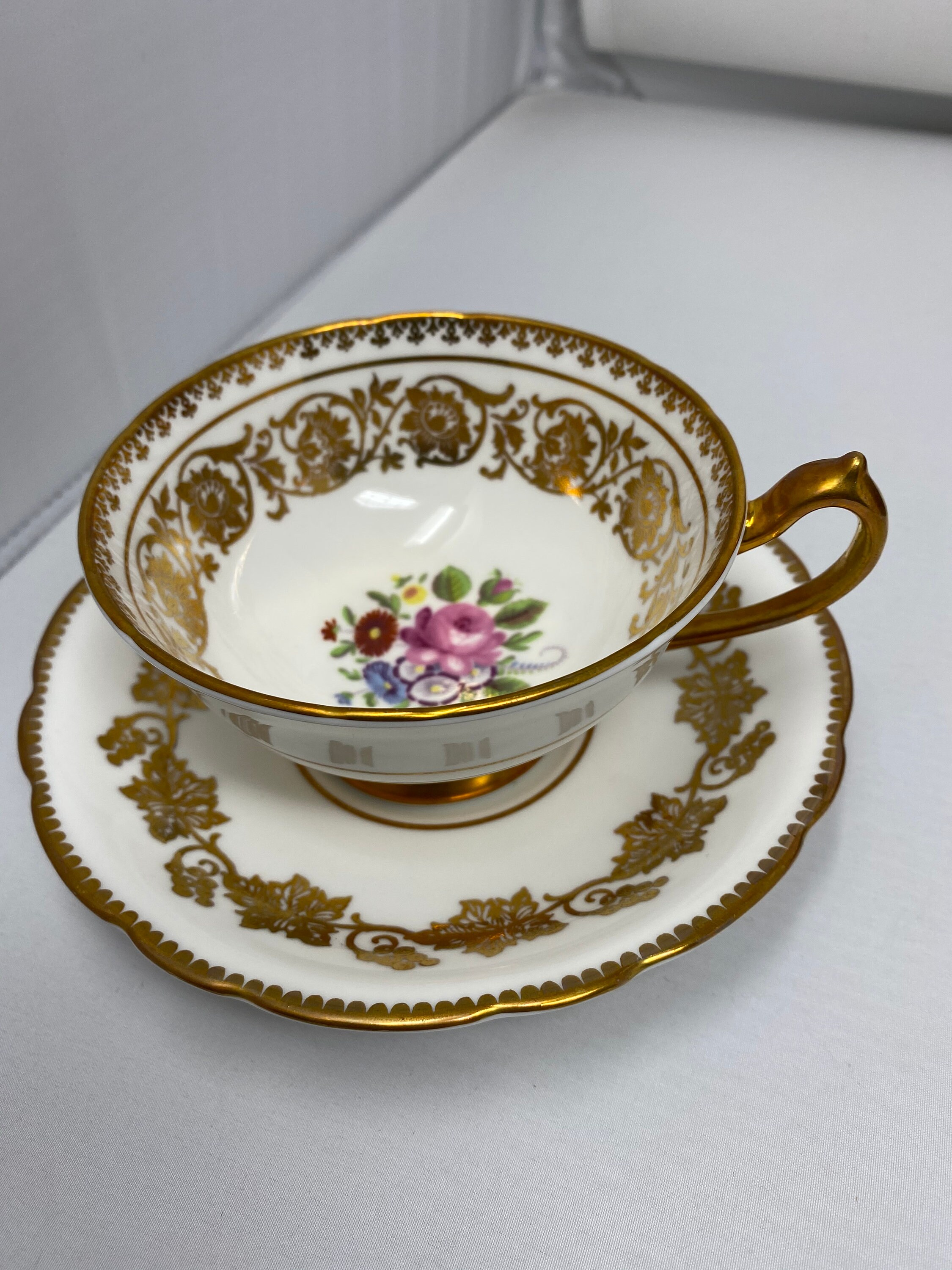 Paragon Teacup and Saucer. Saucer Numbered A3879 Etsy Canada