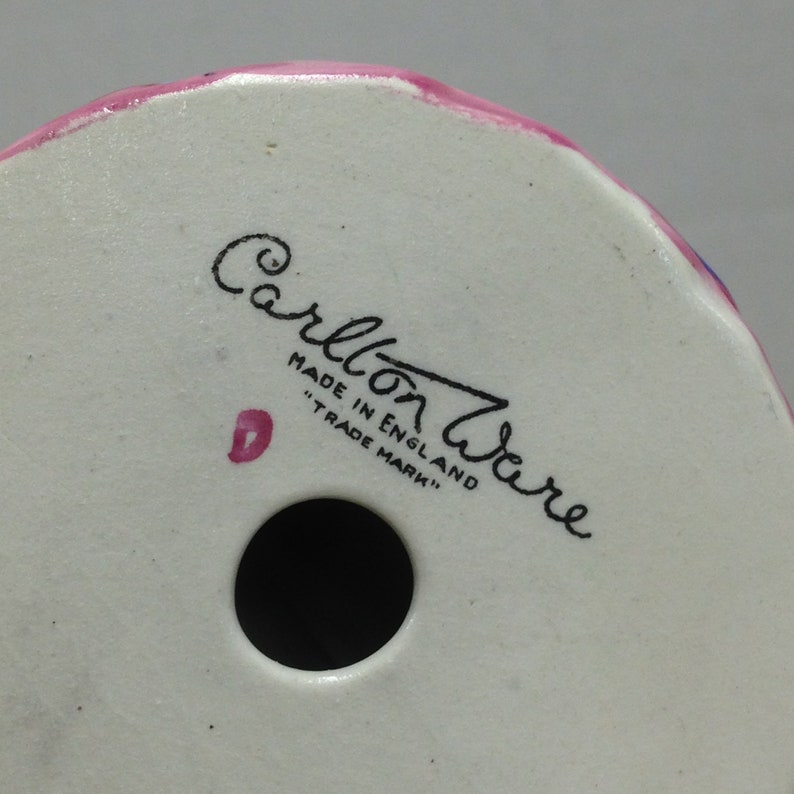 Art Deco Carlton Ware Crinoline Lady Napkin Ring Holder Circa 1930\u2019s