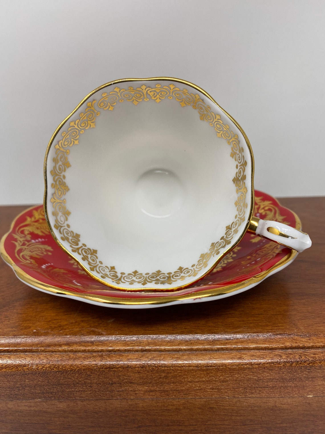 Royal Standard Cup and Saucer. Etsy