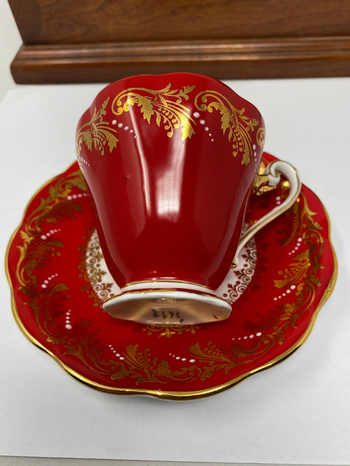 Royal Standard Cup and Saucer. Etsy
