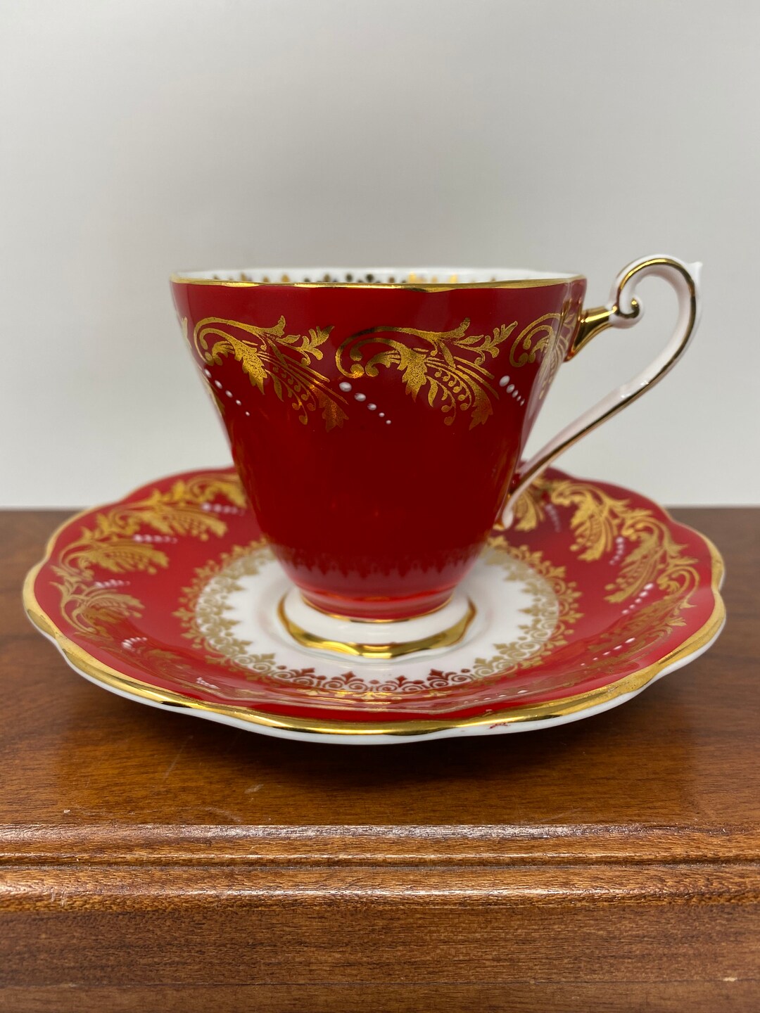 Royal Standard Cup and Saucer. Etsy