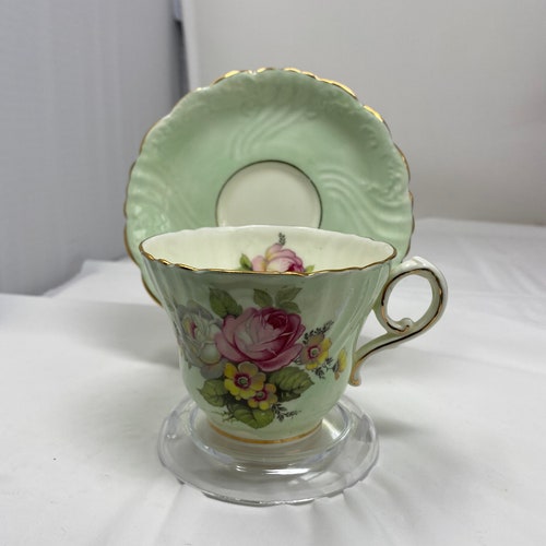 Paragon Teacup and Saucer Double Warrant Mark circa shops 1930s.