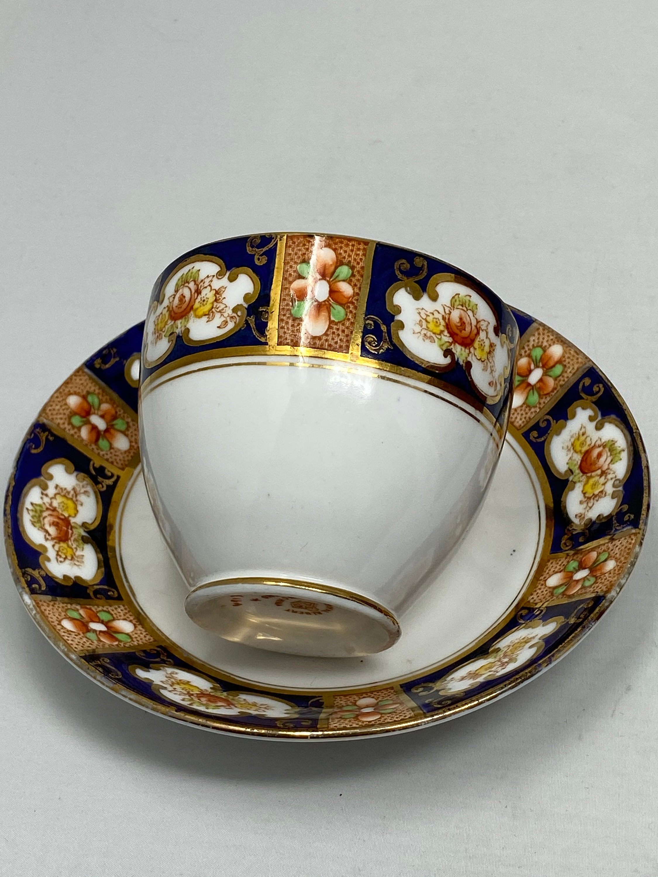 Royal Albert Crown China Tea Cup and Saucer Etsy