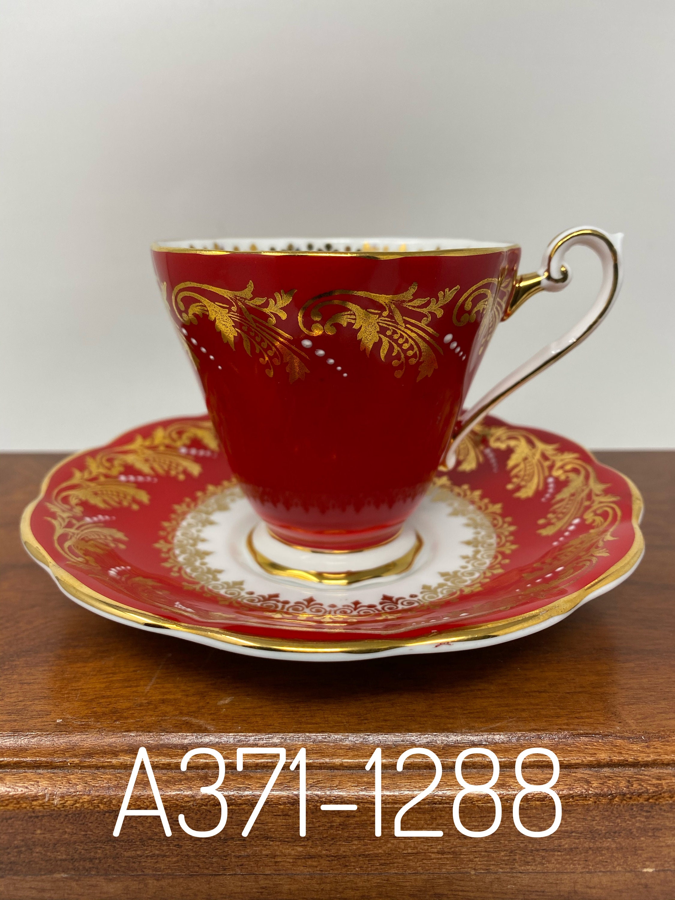 Royal Standard Cup and Saucer. Etsy