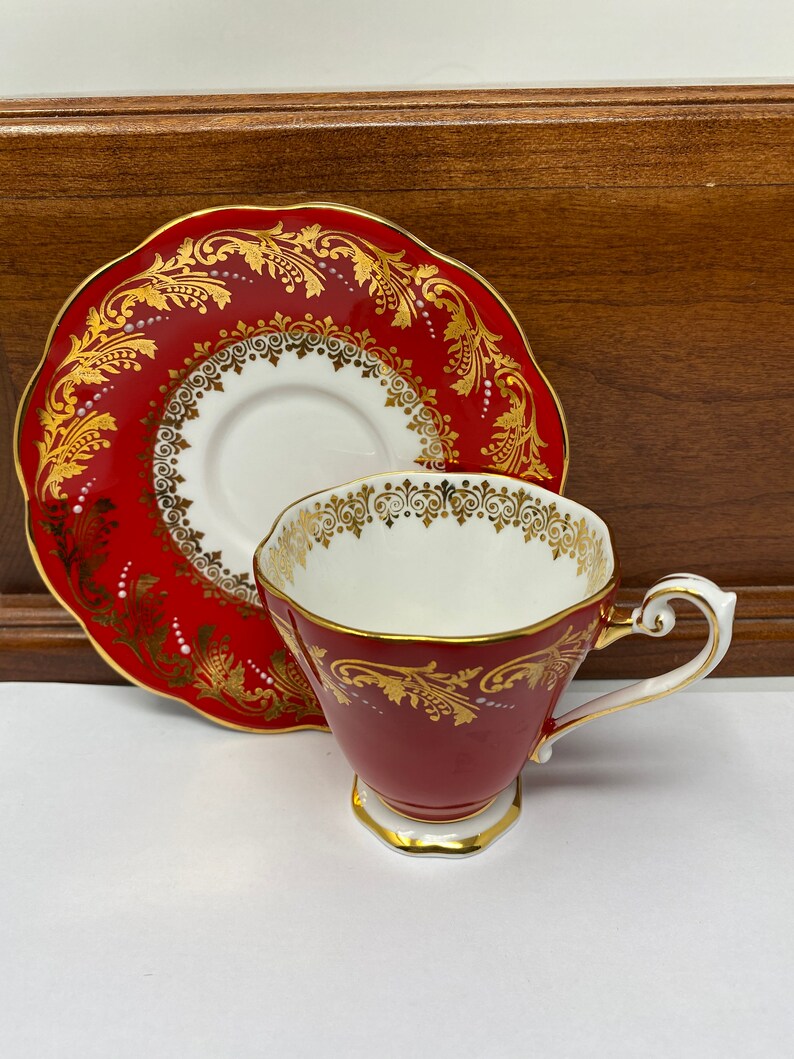 Royal Standard Cup and Saucer. Etsy