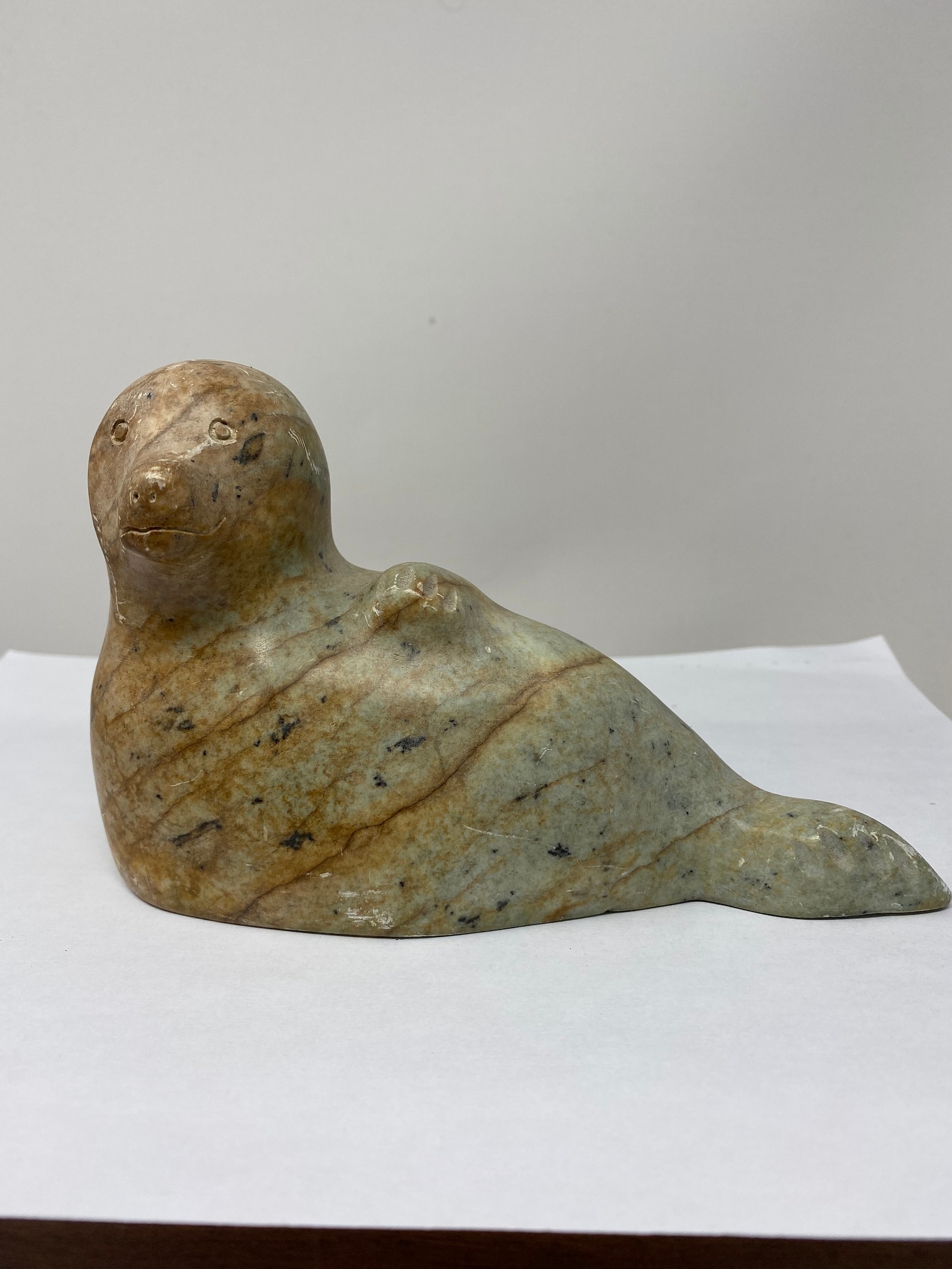 Artist Signed Inuit Eskimo Carved Seal. Etsy