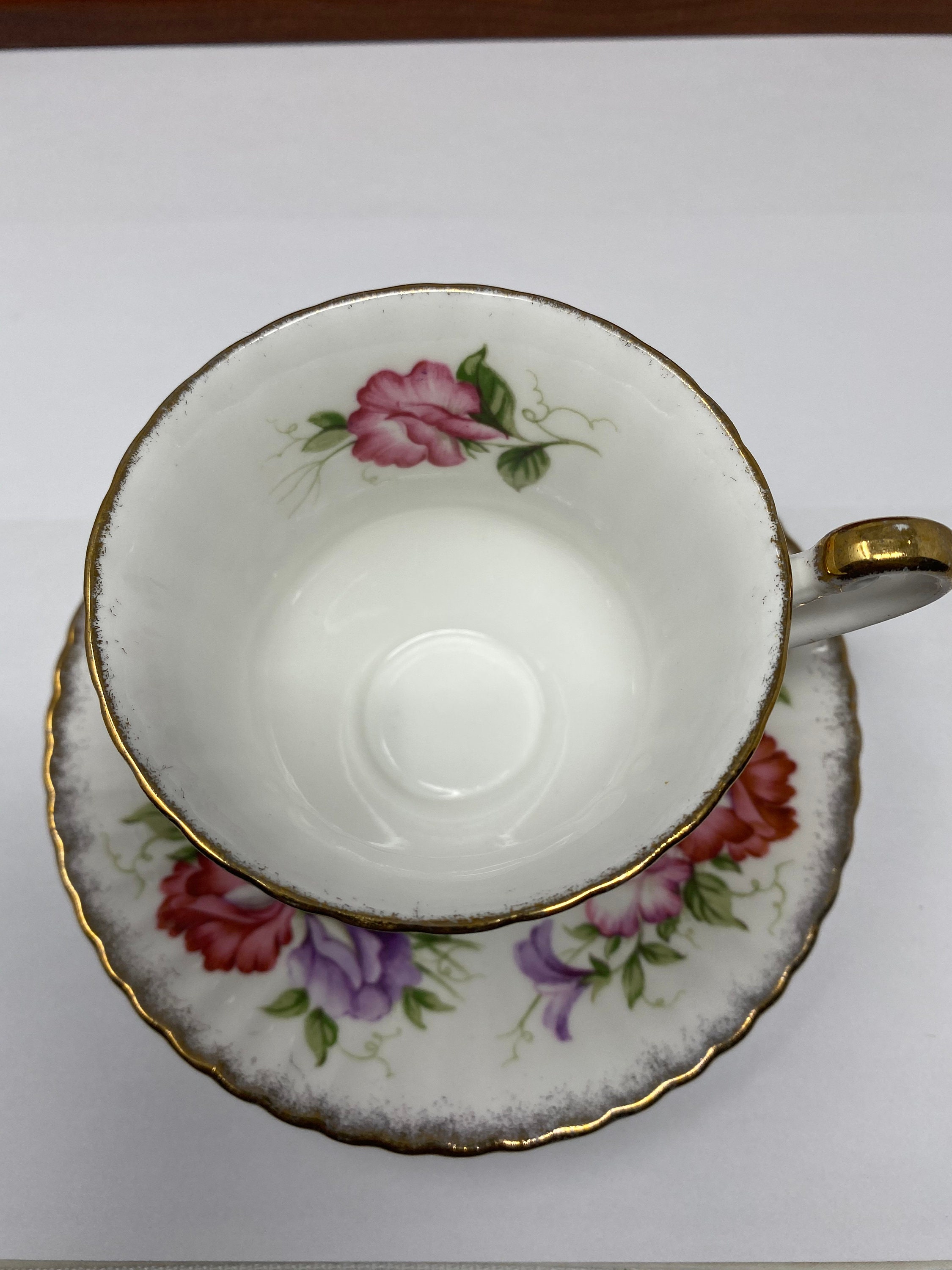 Paragon Teacup and Saucer - Etsy Hong Kong