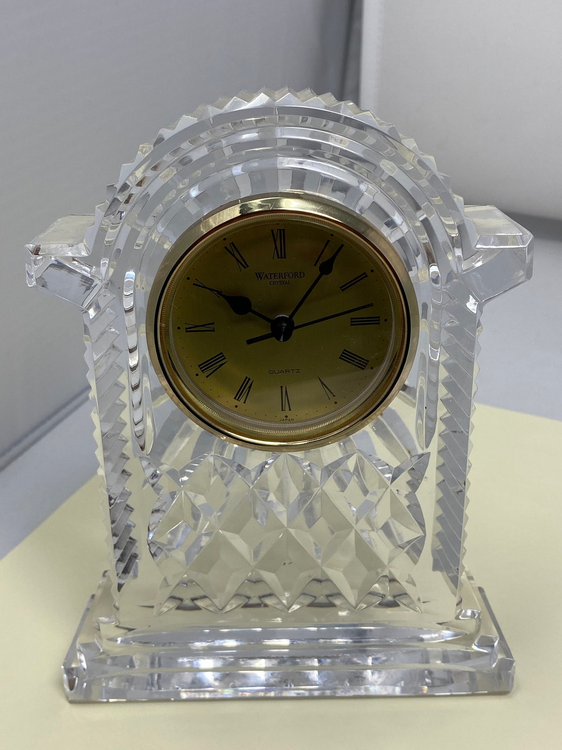 Signed WATERFORD Ireland Crystal Working Clock. Etsy