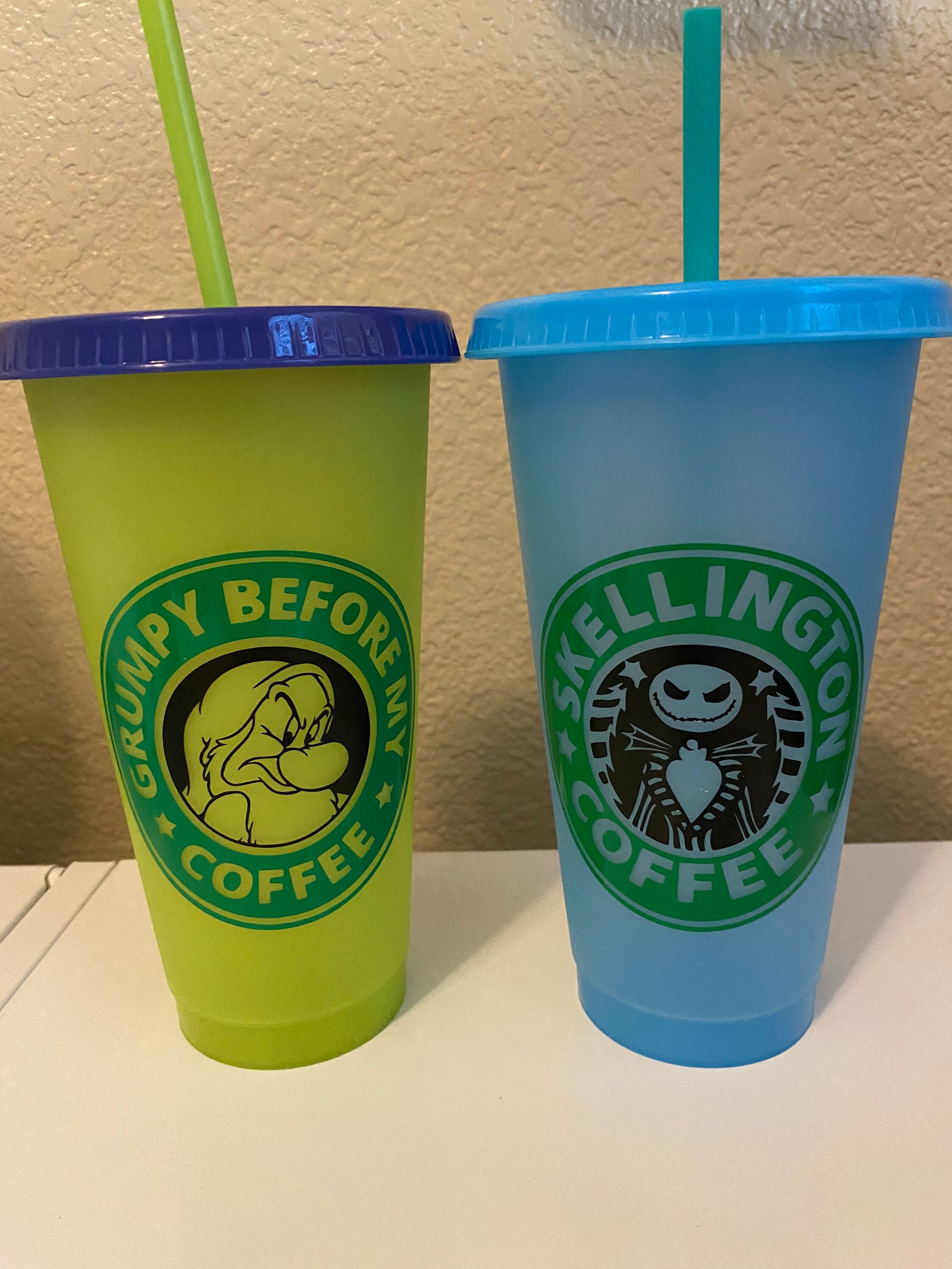 Personalized Disney Color Changing Cups Etsy