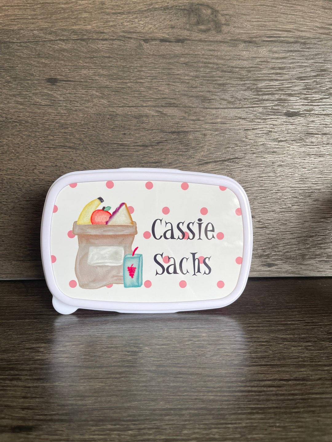 Personalized Bento Box, Kids Lunch Container, Personalized Lunch