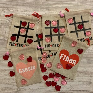 Valentine’s tic tac toe game