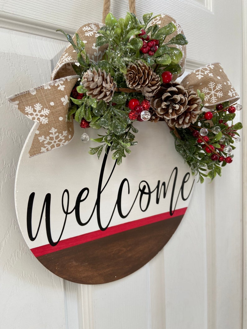 Greek Christmas Wreath Greek Door Decor Greek Rustic Wreath | Etsy