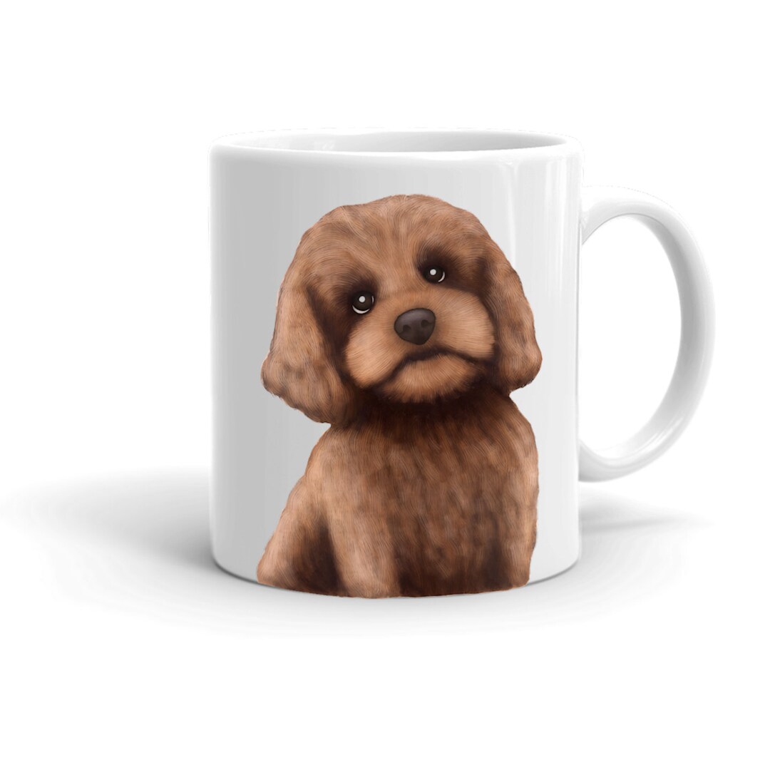 Set Cockapoo Mugs Illustrated Cockapoo 11oz Mug by Forever Personal Designs® - Etsy UK