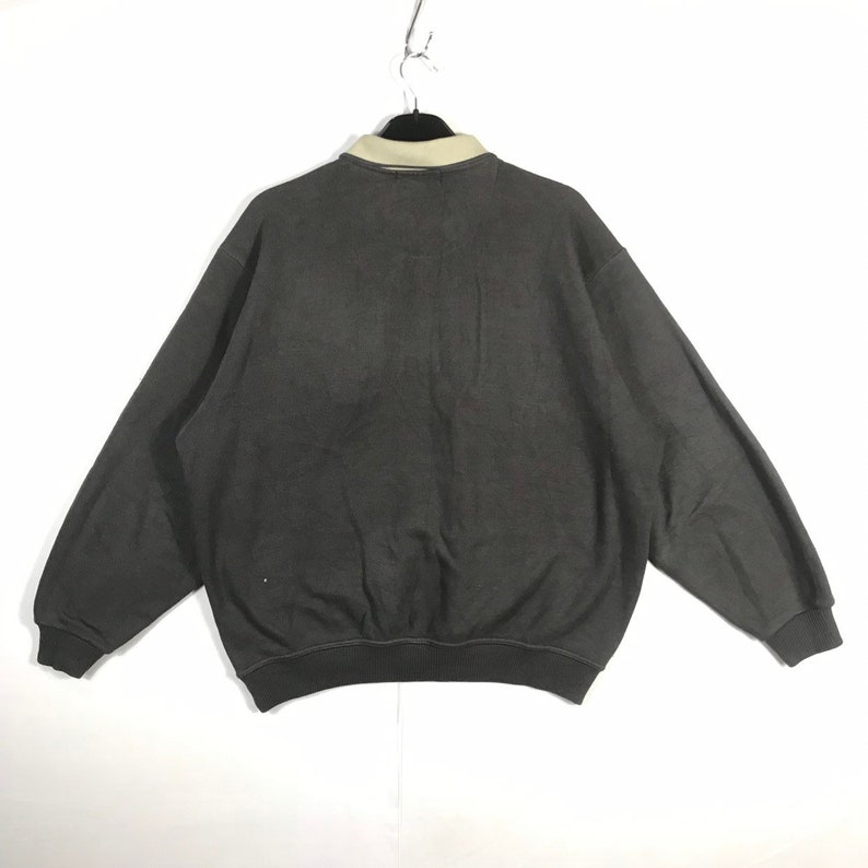Rare vintage claudio velentino sweatshirts collar size large
