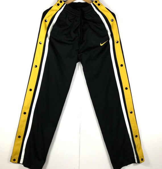 Rare vintage 90s nike swoosh trackpants fly button