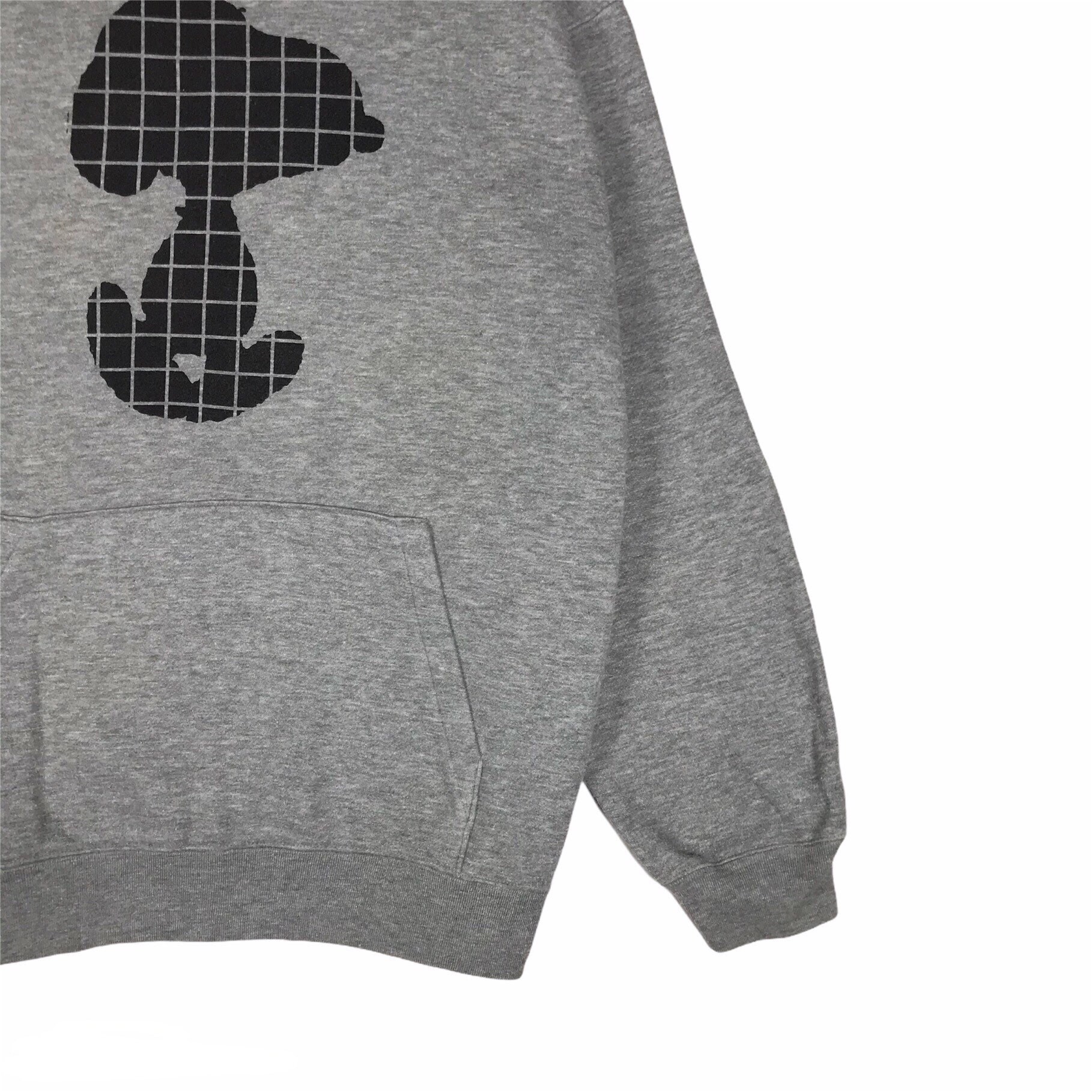 Rare Vintage 90s Snoopy Peanut Hoodie Big Print Logo Etsy