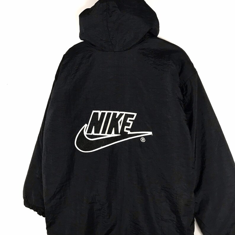 Vintage années 90 NIKE swoosh broderie grand logo pull veste Etsy France