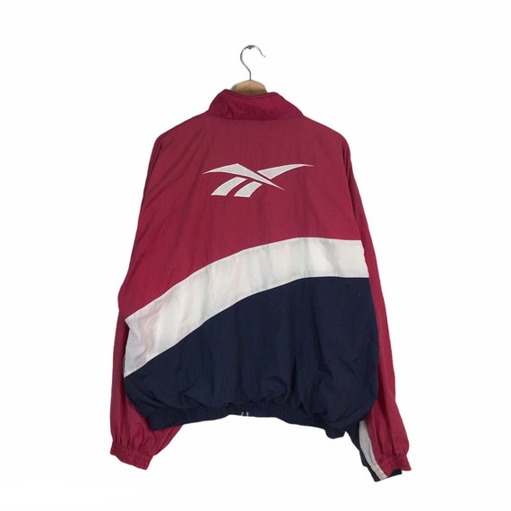 vintage Racing Jacket L 90s Du Pont Coupe-Vent USA Made Blue