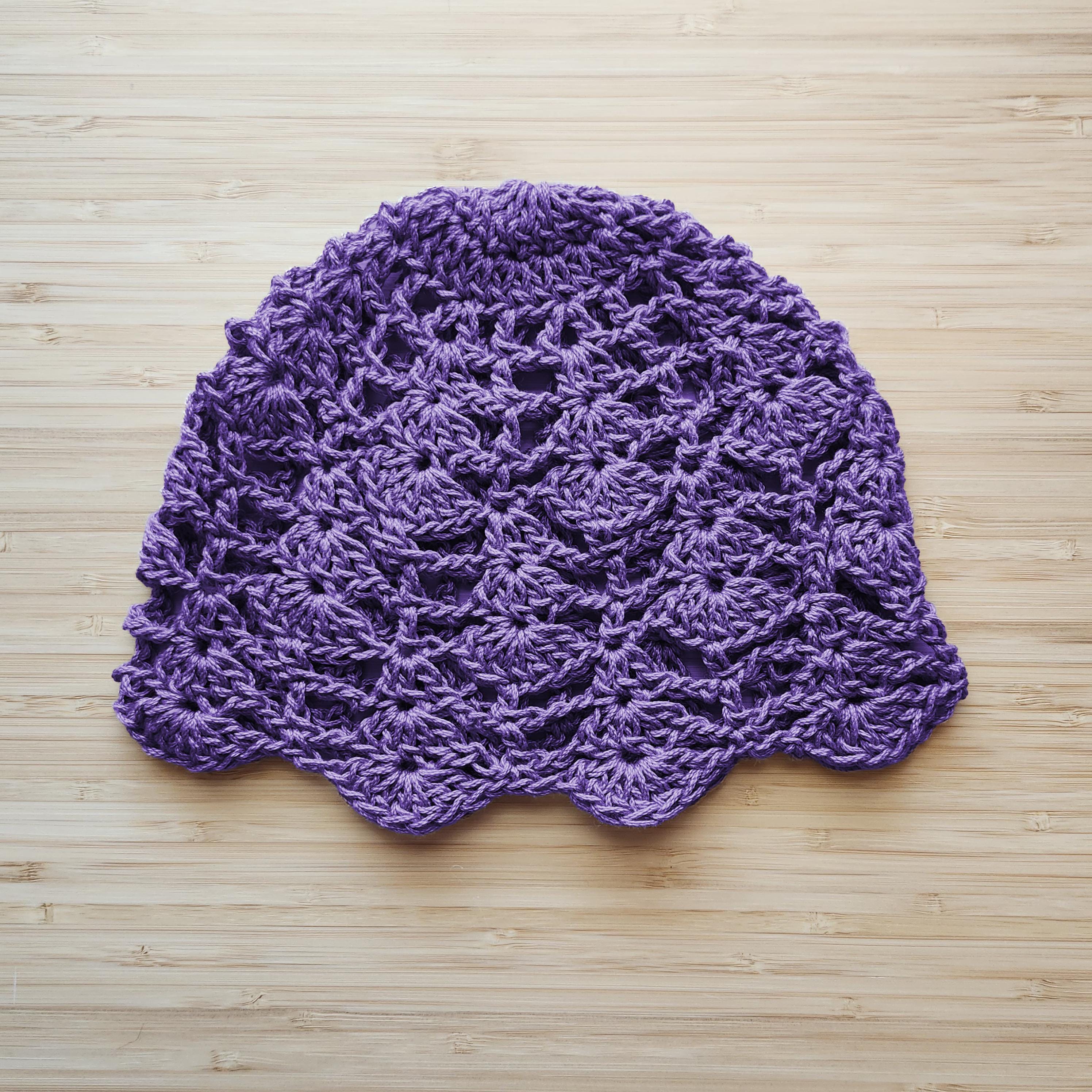 3839 Handmade Crochet Bohemian Beanie Sun Summer Hat Skull Cap For Women Lace Handmade Crochet Cotton Mesh Hat, Ivory Lace Beanie, Retro  main image 2