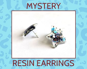 Mystery Resin Earrings