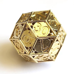D30 Balanced - Circles (Brass)