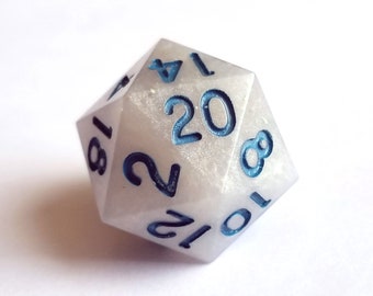 Resin D20 - Genasi Marble