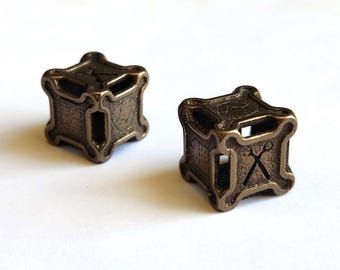 Grade B: Rock Paper Scissors Dice Pair