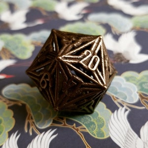 D20 Balanced - Archery Bow (Polished Bronze Steel)