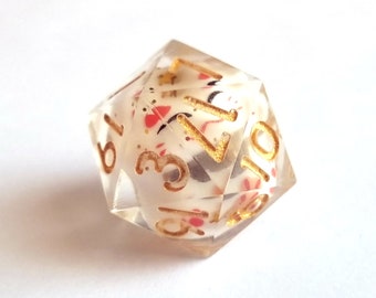 Resin D20 - Lucky Cat