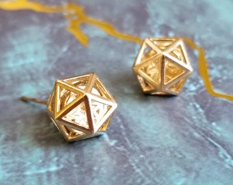 Geometric Spinning Earrings, Pair (Brass)