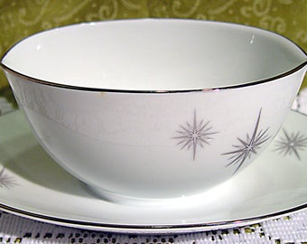 Noritake China Preston 6509 Pattern Cup And Saucer Set Noritake China Dinnerware China Dinnerware